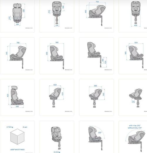 купить Автокресло Maxi Cosi 8621477110 Emerald 360 Pro, Autentic Blue в Кишинёве 