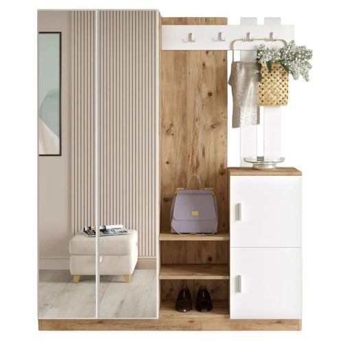 cumpără Mobilă pentru antreu Trendy DD8-AW, 147x179x35cm (GTR001398) în Chișinău 