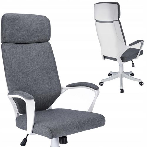 купить Офисное кресло Jumi CM-270763 Icon, Gri/Alb в Кишинёве 