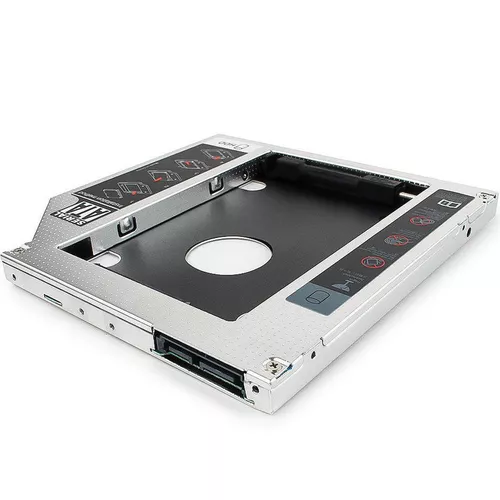 купить Caddy Gembird MF-95-01 Universal SATA 3.0 2nd HDD 9.5mm For 2.5" SSD Case HDD Enclosure With LED For Laptop DVD CD ROM (Адаптер для установки устройств 2.5" в отсек привода ноутбука 9.5 мм, пластик, металл) в Кишинёве 