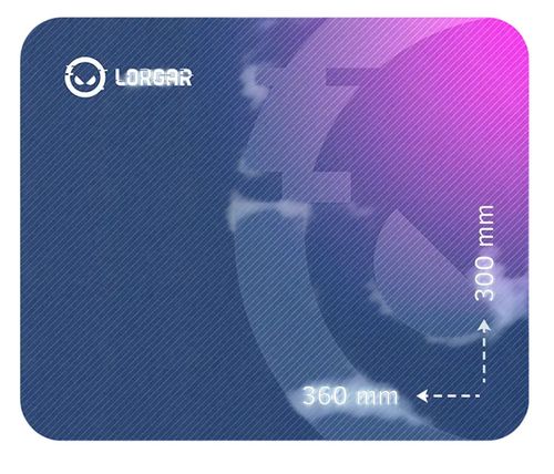 cumpără Covoraș pentru mouse LORGAR Main 133 360x300 Purple în Chișinău 