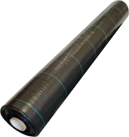 купить Агроволокно Profmet 385701 Agrotextil 100g/m2, 1mx50m negru cu linie verde в Кишинёве 