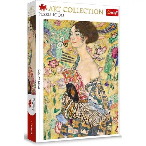 cumpără Puzzle Trefl 10925 Puzzles 1000 Art Collection: Lady with a Fan în Chișinău 