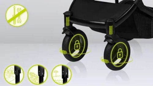 купить Детская коляска Lionelo Carucior 2in1 Mari Tour Black Onyx в Кишинёве 