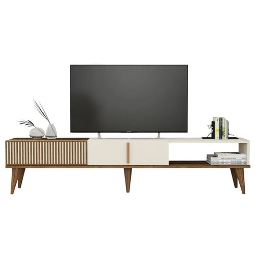 cumpără Comodă TV Trendy Milan Alt, Nuc, Crem în Chișinău 