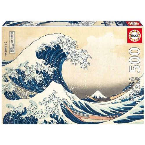 cumpără Puzzle Educa 19002 500 Great Wave of Kanagawa în Chișinău 
