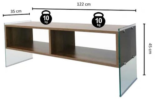 купить Тумба напольная для TV Trendy TV404 120x45x35cm в Кишинёве 