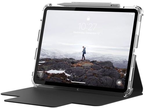 cumpără Husă p/u tabletă UAG iPad Air 10.9" (2020) / iPad Pro 11" (2021) Lucent Black/Ice 12299N314043 în Chișinău 
