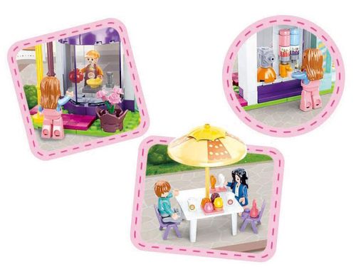 купить Конструктор Sluban B0972 Girls Dream Bar в Кишинёве 