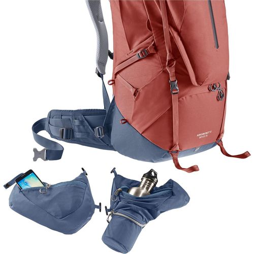 купить Туристический рюкзак Deuter Aircontact X 60+15 SL redwood ink в Кишинёве 