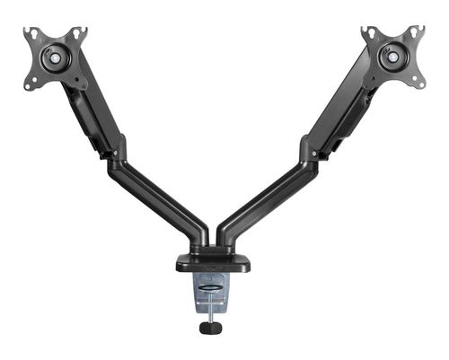 купить Аксессуар для ПК Brateck LDT46-C024 Spring-Assisted Dual Monitor Arm, for 2 monitors в Кишинёве 