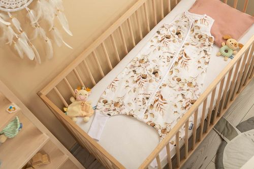 cumpără Lenjerie de pat pentru copii Sensillo 43923 Sac-Romper de dormit pentru bebelusi Muselina M 80-98 cm în Chișinău 