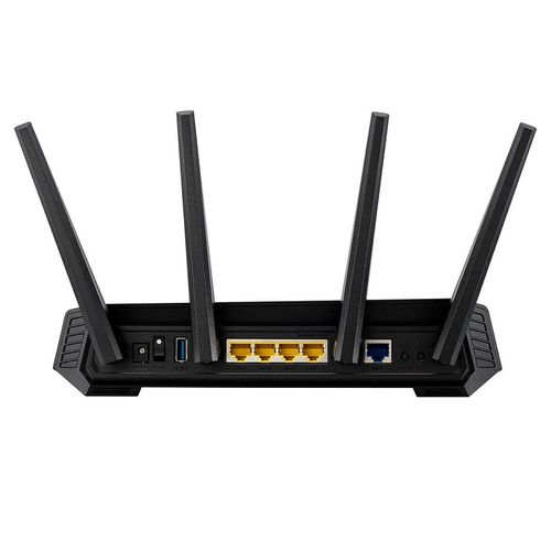 cumpără ASUS ROG STRIX GS-AX3000 Dual Band WiFi 6 Gaming Router, WiFi 6 802.11ax Mesh System, AX3000 2402Mbps+574Mbps, dual-band 2.4GHz/5GHz-2 for up to super-fast 3Gbps 160MHz, dedicated Gaming Port, WAN:1xRJ45 LAN: 4xRJ45 10/100/1000, ASUS Aura RGB, USB 3.2 în Chișinău 