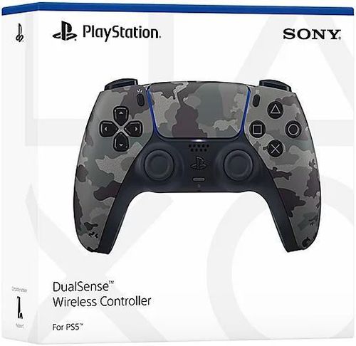 купить Джойстик для компьютерных игр PlayStation Dualshock 5 PS5 DualSense Grey Camo V2 в Кишинёве 