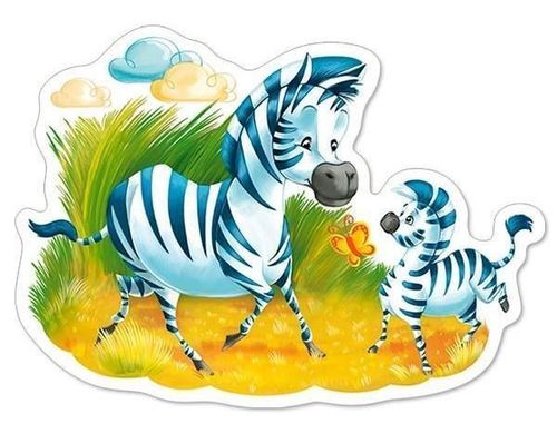 cumpără Puzzle Castorland Puzzle B-04454 4in1 (4pcs, 5pcs, 6pcs, 7pcs) în Chișinău 