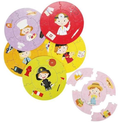 купить Пазл Noriel S00005342 Puzzle Cine Sunt?, 30pcs в Кишинёве 