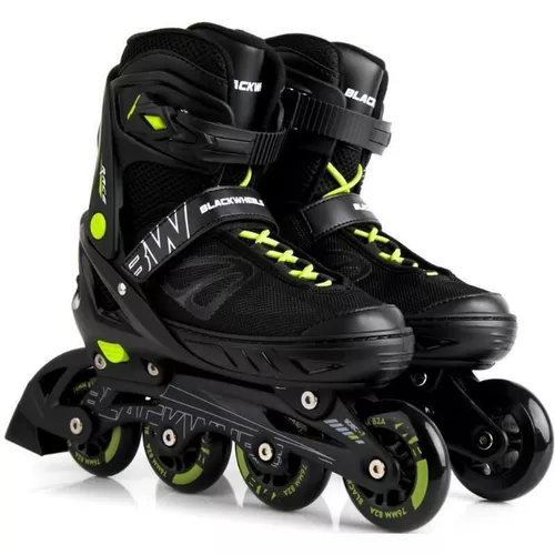 купить Роликовые коньки Blackwheels Sonic Black/Green 33-36 в Кишинёве 