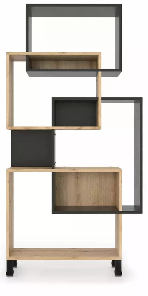 купить Офисный стеллаж Fabrik Home Josse антрацит\ дуб эвок в Кишинёве 