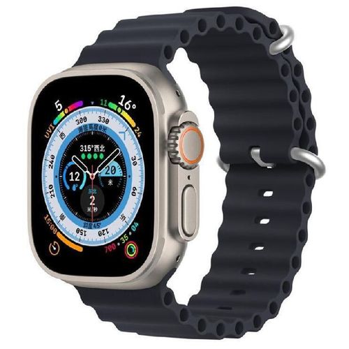 cumpără Curea Dux Ducis Ocean Wave Version Apple Watch 38MM/40MM/41MM, Mid-Night Blue în Chișinău 