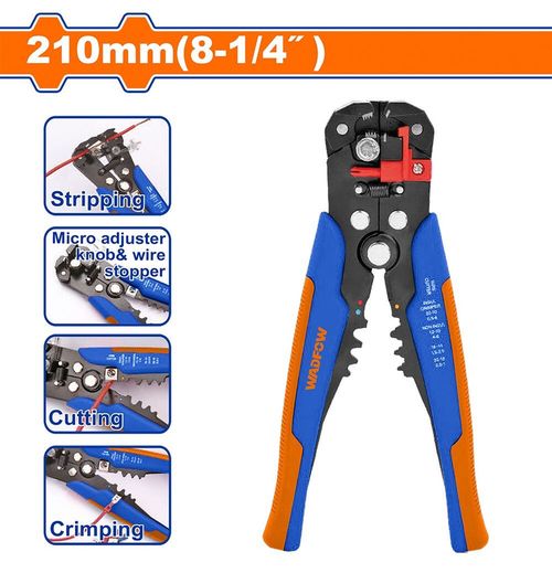 купить Плоскогубцы Wadfow WBQ4601 Cleste pentru papuc de cablu 0.2-6mm в Кишинёве 