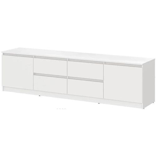 купить Тумба напольная для TV MebelStar NEO 4S2D 200x43x53 White (MBS-1260) в Кишинёве 