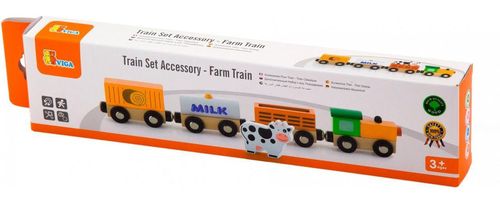 купить Игрушка Viga 50821 Train Set Accessory -Farm Train в Кишинёве 