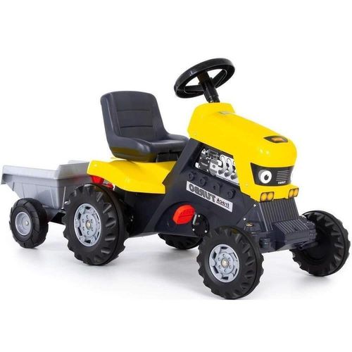 cumpără Vehicul pentru copii Полесье ET 2 89328 Tractor Turbo cu pedale si remorca în Chișinău 