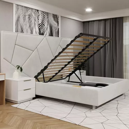 купить Кровать Bayro Elegans 1800x2000 c подъёмным механизмом ткань категория I в Кишинёве 