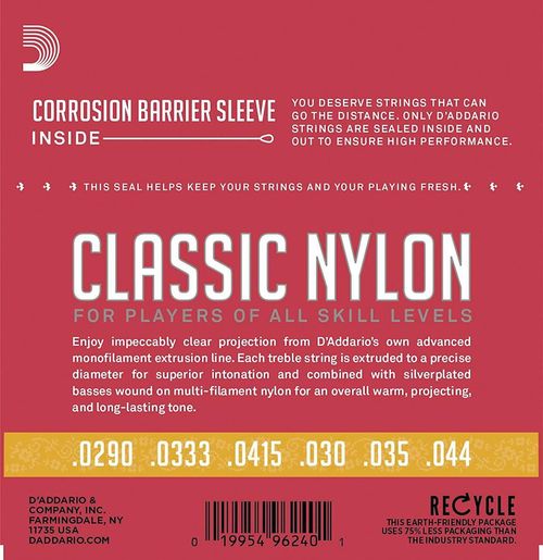 купить Струна для музыкального инструмента D’Addario EJ27N 3/4 в Кишинёве 