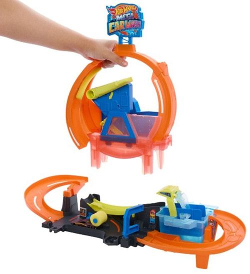cumpără Mașină Hot Wheels JHL97 City Mega Spălătorie Auto cu Buclă în Chișinău 