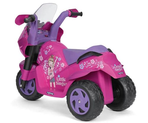 cumpără Mașină electrică pentru copii Peg Perego IGED0925 Motocicleta electrica Little Singer în Chișinău 