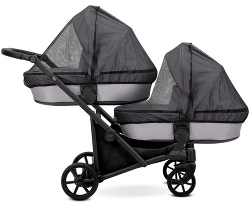 cumpără Сărucior pentru copii Kunert Carucior pentru gemeni Brav Duo Black (BD-01) în Chișinău 