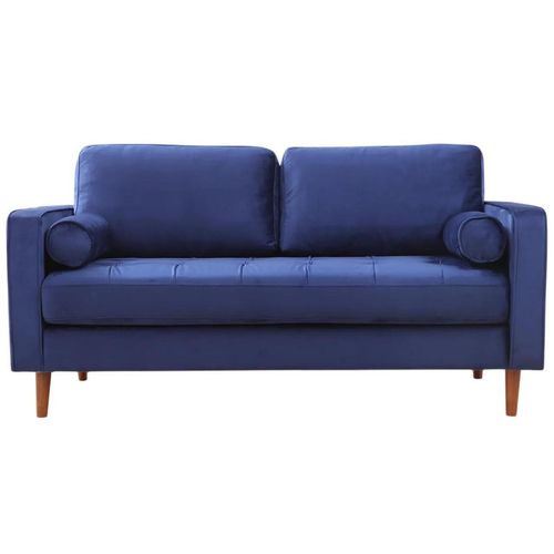 купить Диван Trendy Roma Albastru Marin, 90x70x175cm (2 locuri) в Кишинёве 