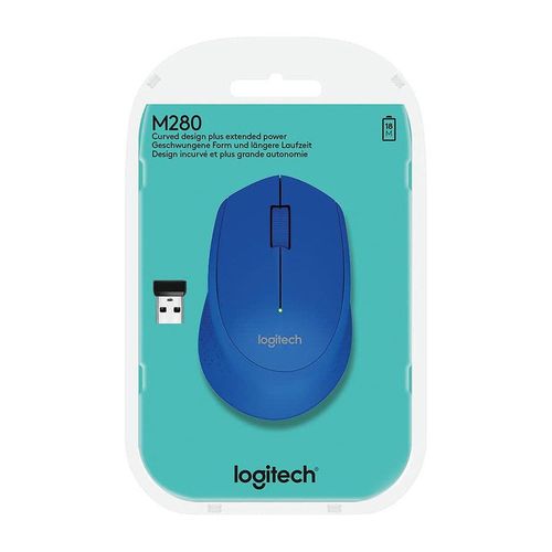 cumpără Mouse fara fir Logitech M280 Blue Wireless Mouse, USB, 910-004290 (mouse fara fir/беспроводная мышь) în Chișinău 