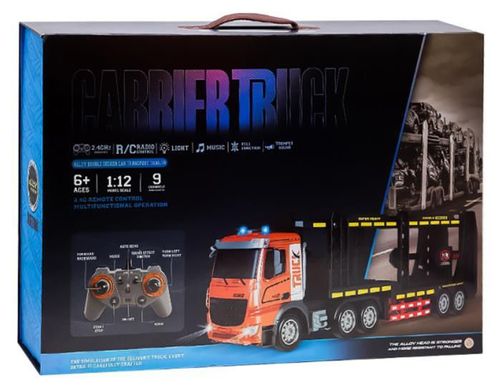 cumpără Jucărie cu telecomandă New World HJ8006-2 Masina-transportator cu T/C si acum, 1:12, 572113 în Chișinău 