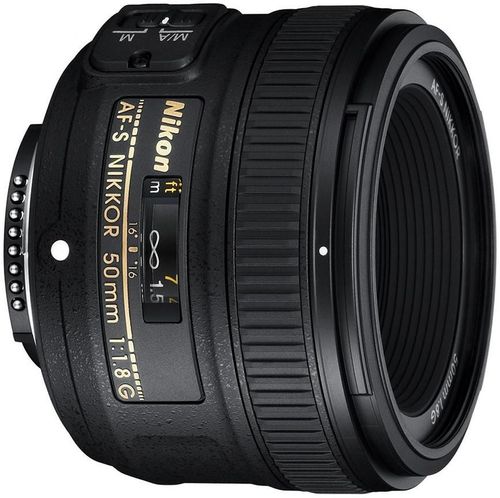 купить Объектив Nikon AF-S Nikkor 50mm f/1.8G, FX, filter 58mm, JAA015DA в Кишинёве 