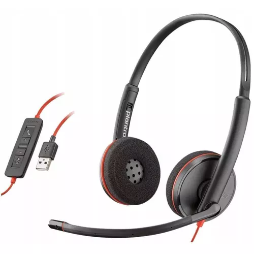 купить Наушники игровые Poly BLACKWIRE C3220 (PLC00262) в Кишинёве 