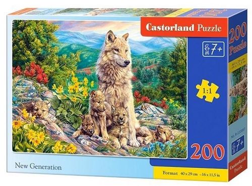купить Головоломка Castorland Puzzle B-222087 Puzzle 200 elemente в Кишинёве 