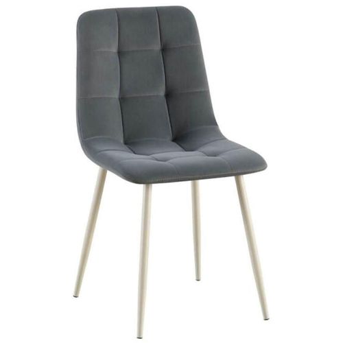 cumpără Scaun Interdepo TED Grey, Dark Grey Velvet 20A17GRY-35 în Chișinău 