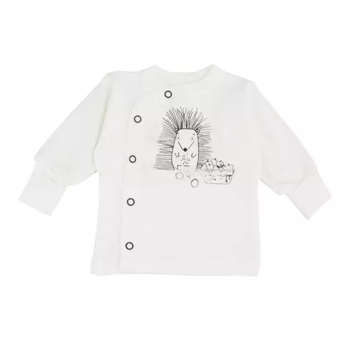 cumpără Haine pentru copii Minikin 242200356 Hedgehog Распашонка молочный 0-1мес în Chișinău 