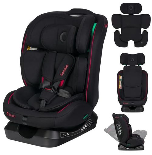 cumpără Scaun auto Lionelo Aart i-size 0-36kg Black Red în Chișinău 