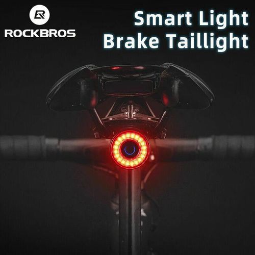 купить Аксессуар для велосипеда Rockbros Q3 Lanterna spate pentru bicicleta Samurai, cu senzor de franare в Кишинёве 