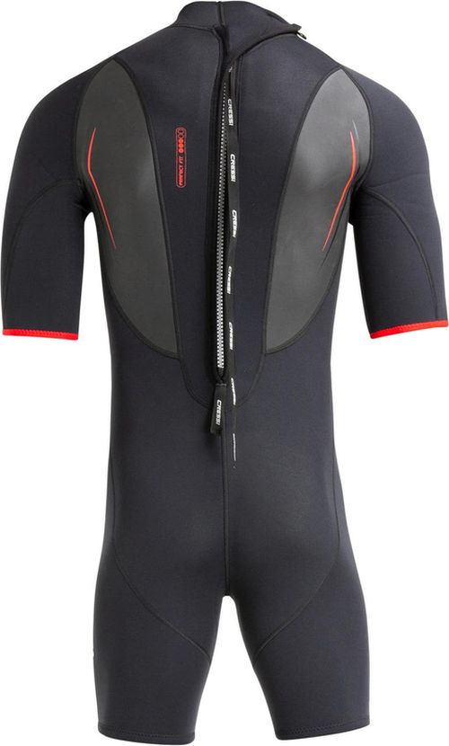 cumpără Accesoriu pentru înot Cressi-Sub Costum neopren ALTUM SHORTY WETSUIT 3mm black/red 2XL/6 (XLV436026) în Chișinău 