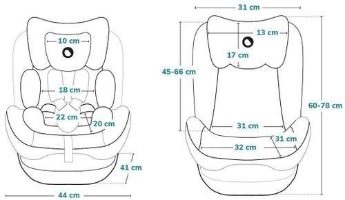 купить Автокресло Lionelo Oliver Black в Кишинёве 
