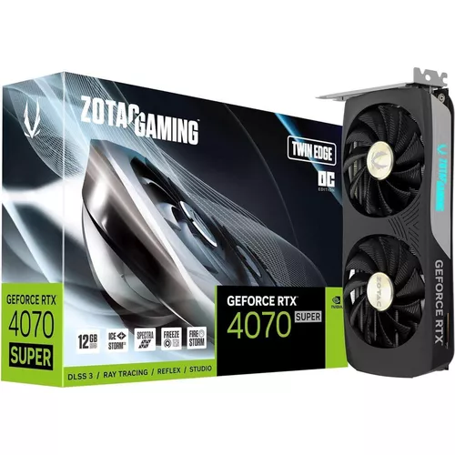 купить Видеокарта ZOTAC GeForce RTX 4070 SUPER Twin Edge OC 12GB GDDR6X в Кишинёве 