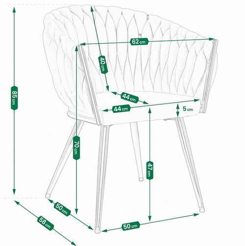 купить Стул Jumi CM-332775 Molto, Graphite в Кишинёве 
