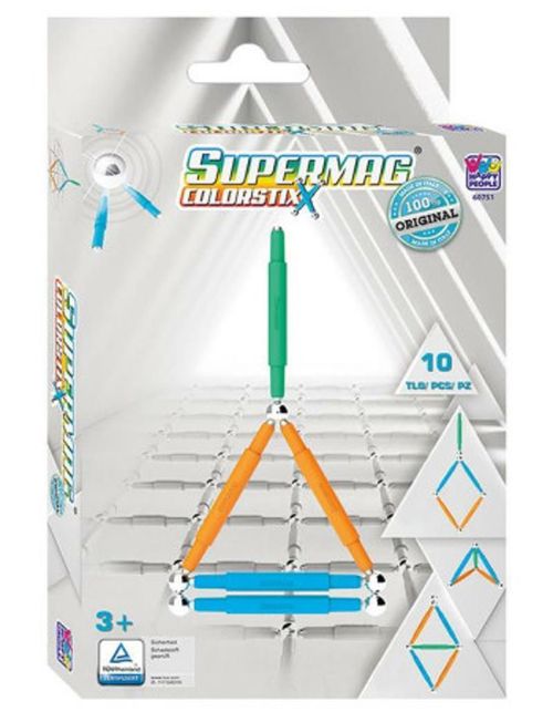 купить Конструктор miscellaneous 60751 Constructor magnetic Supermag Colorstix (7buc) в Кишинёве 
