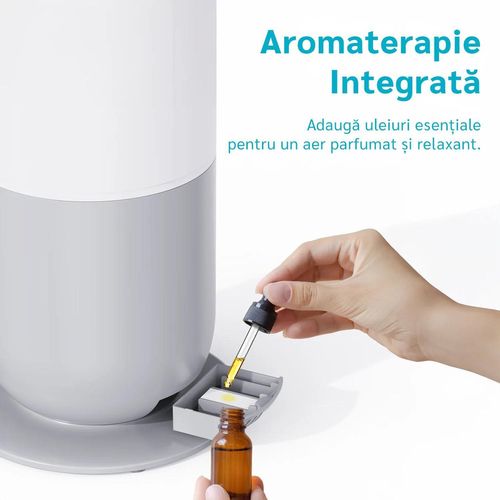 cumpără Umidificator de aer EvoAir UMIO, Rezervor 3.8L, Aromaterapie, Capacitate de umidificare 300ml/h în Chișinău 