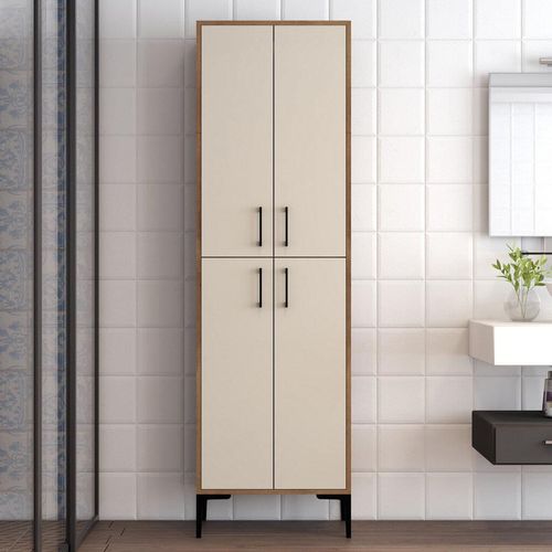 купить Шкаф-пенал Trendy Berlin A-Nuc, Crem 60x200x35cm, multifunctionala (GTR006636) в Кишинёве 