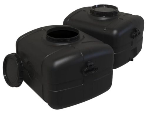 cumpără Duș de vară Uniplast 37978 Rezervor uz tehnic 85 L orizontal (negru) (77x38x41cm) EP în Chișinău 